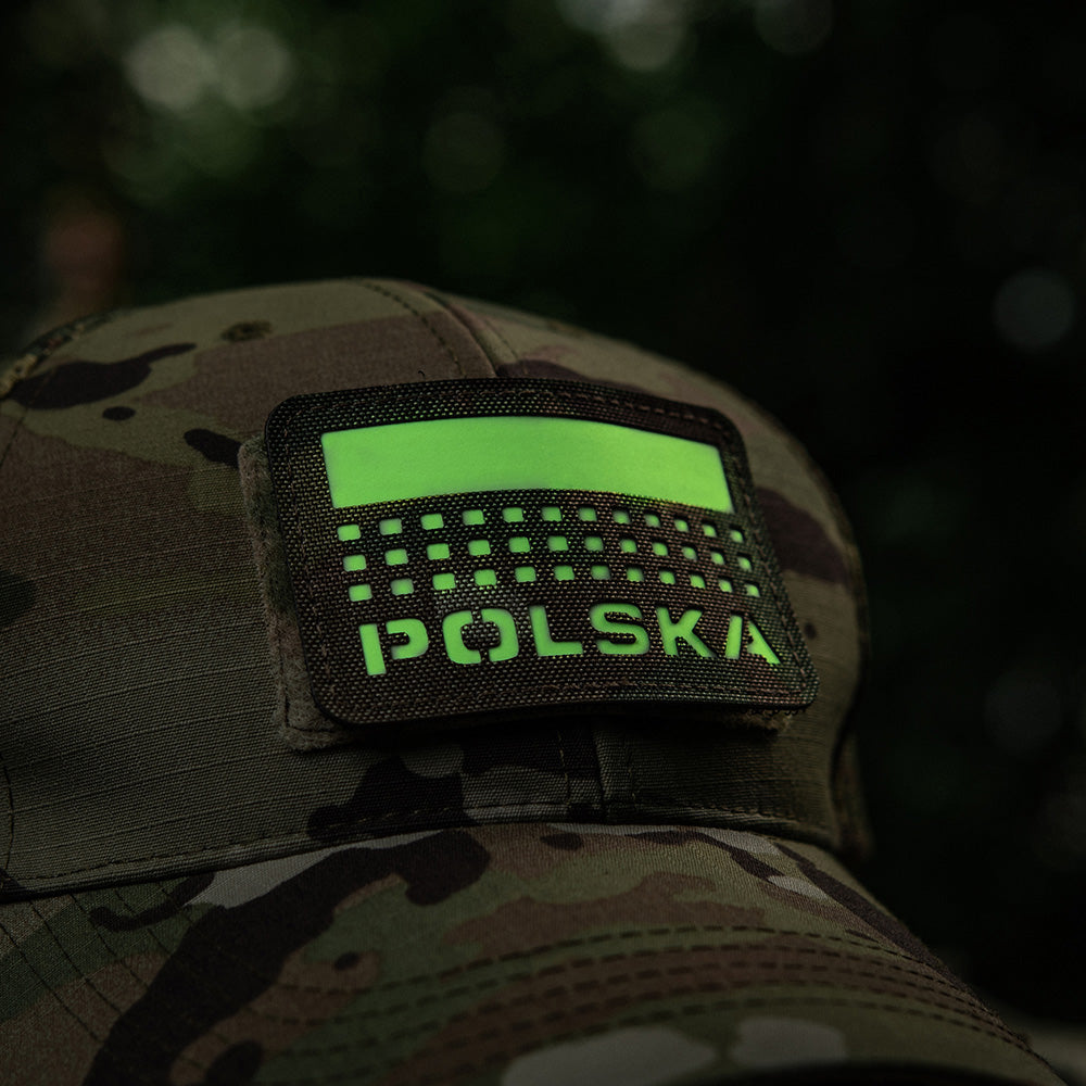 Patch Polska (with flag) 50x80 Laser Cut