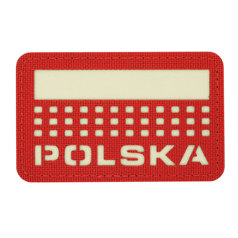 Patch Polska (with flag) 50x80 Laser Cut