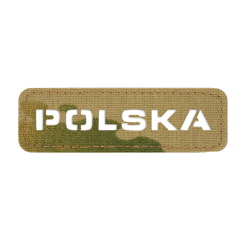 M-Tac patch Polska end-to-end 25x80 Laser Cut