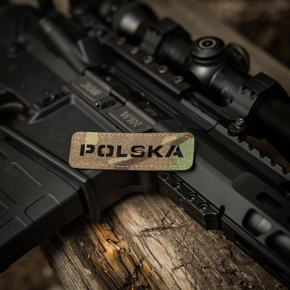 M-Tac patch Polska end-to-end 25x80 Laser Cut