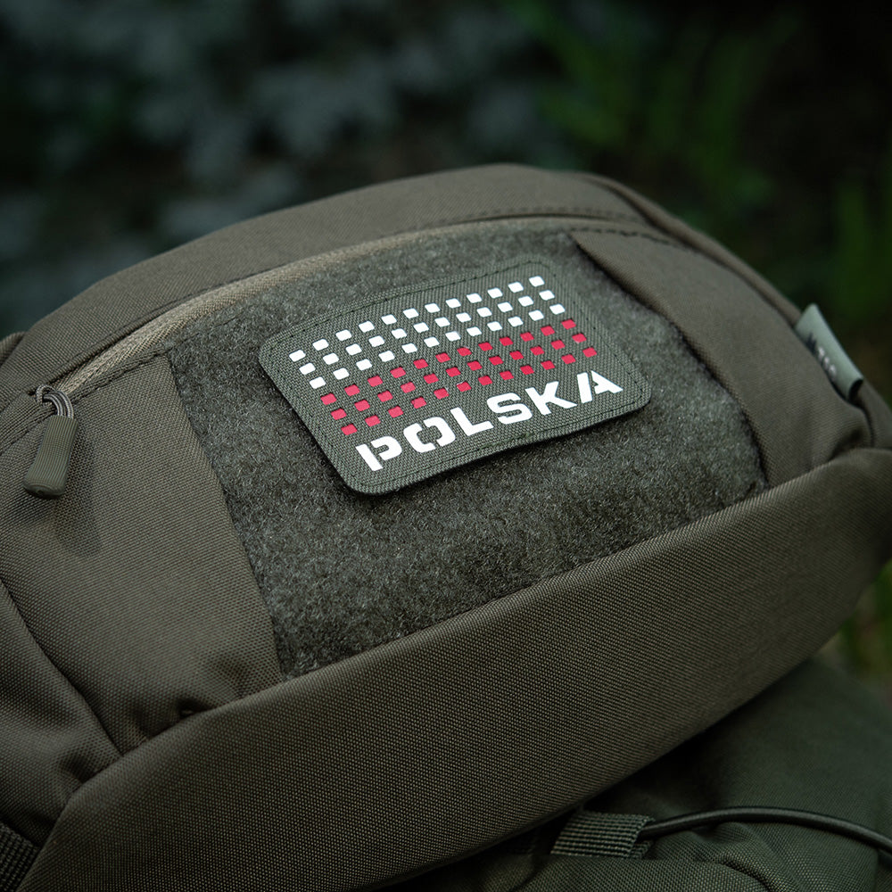 Patch Polska (with flag) 50x80 Laser Cut