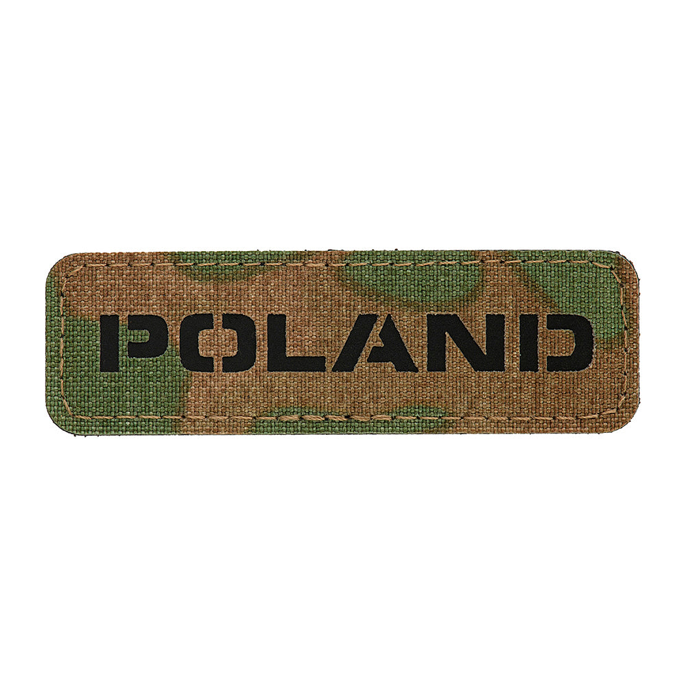 Patch Poland 25x80 Laser Cut