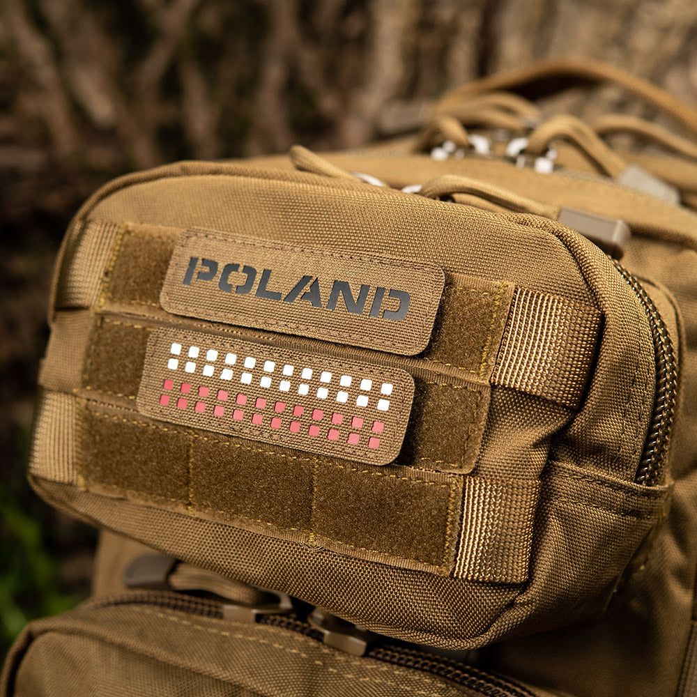 Patch Poland 25x80 Laser Cut
