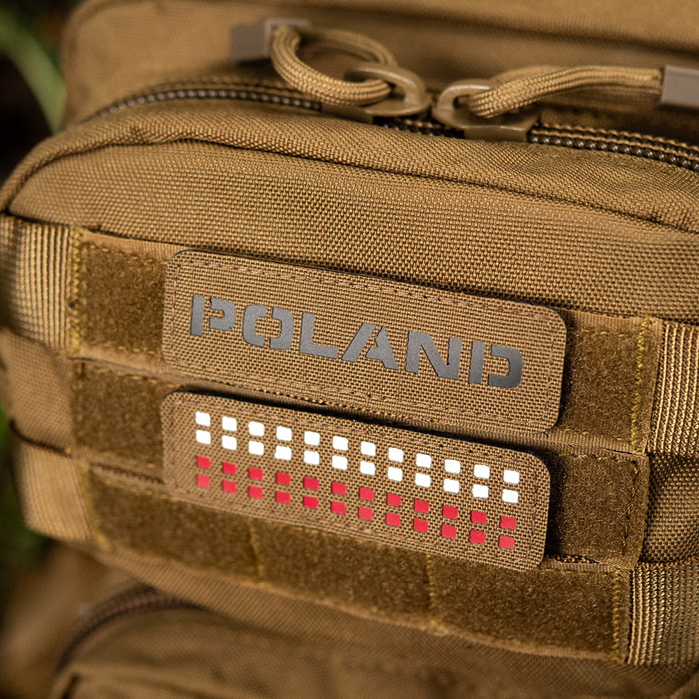 Patch Poland 25x80 Laser Cut
