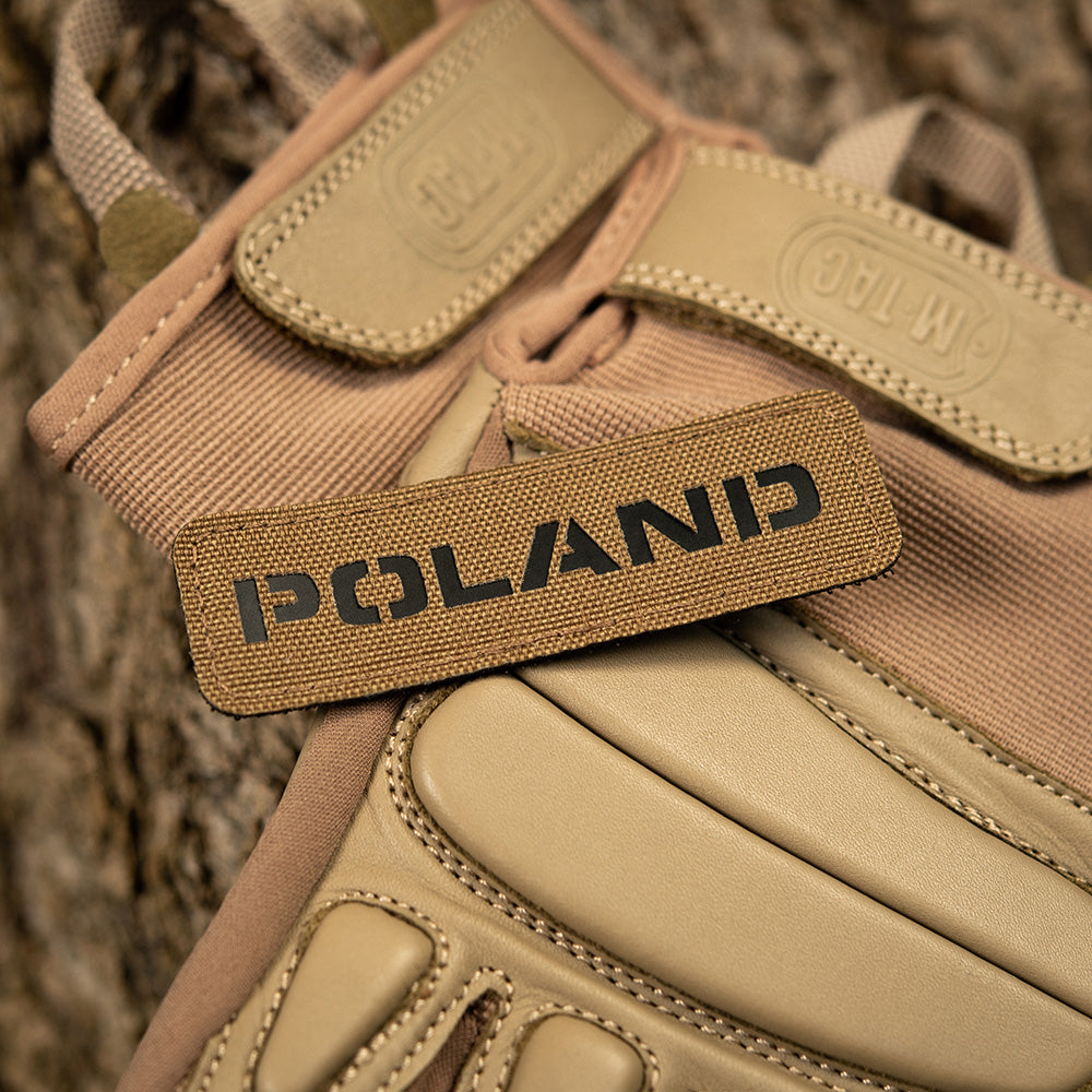 Patch Poland 25x80 Laser Cut