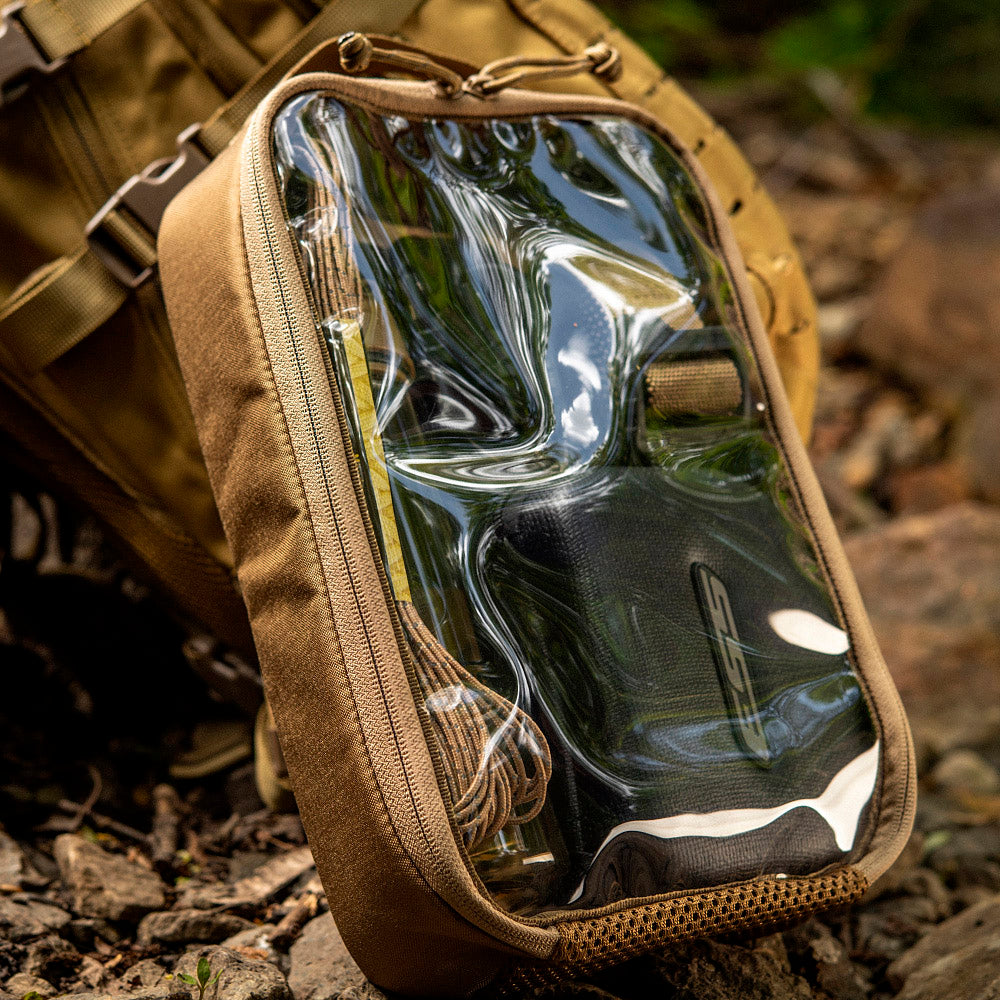 Utility travel case clear Elite Large (30x19 cm)