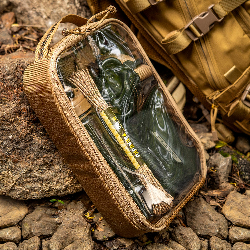 Utility travel case clear Elite Large (30x19 cm)