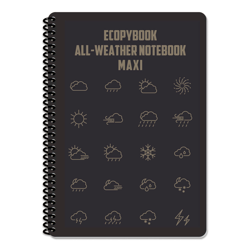 Ecopybook Tactical An all-weather Notebook Regular Maxi 269 x 190 mm