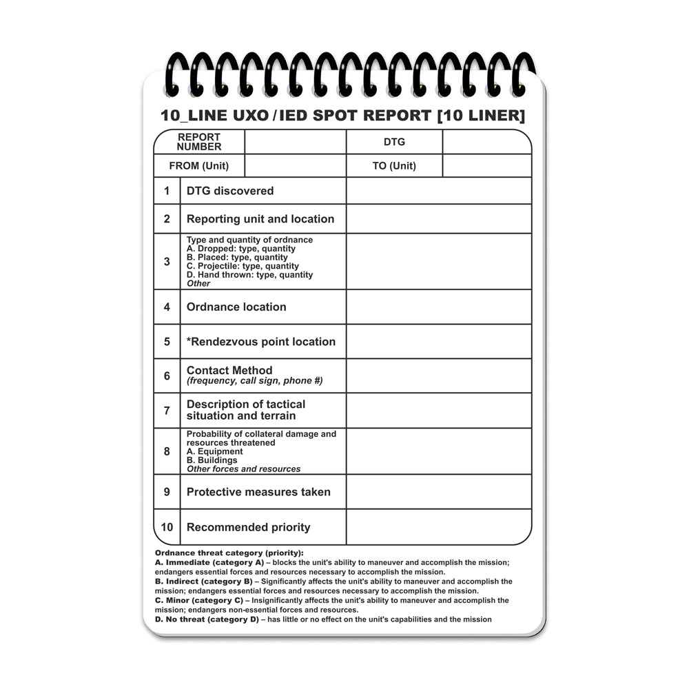 M-Tac Ecopybook Tactical An all-weather notebook (Fireteam-Squad)