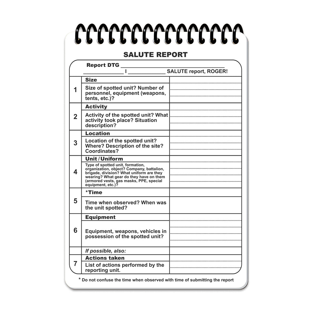 M-Tac Ecopybook Tactical An all-weather notebook (Fireteam-Squad)