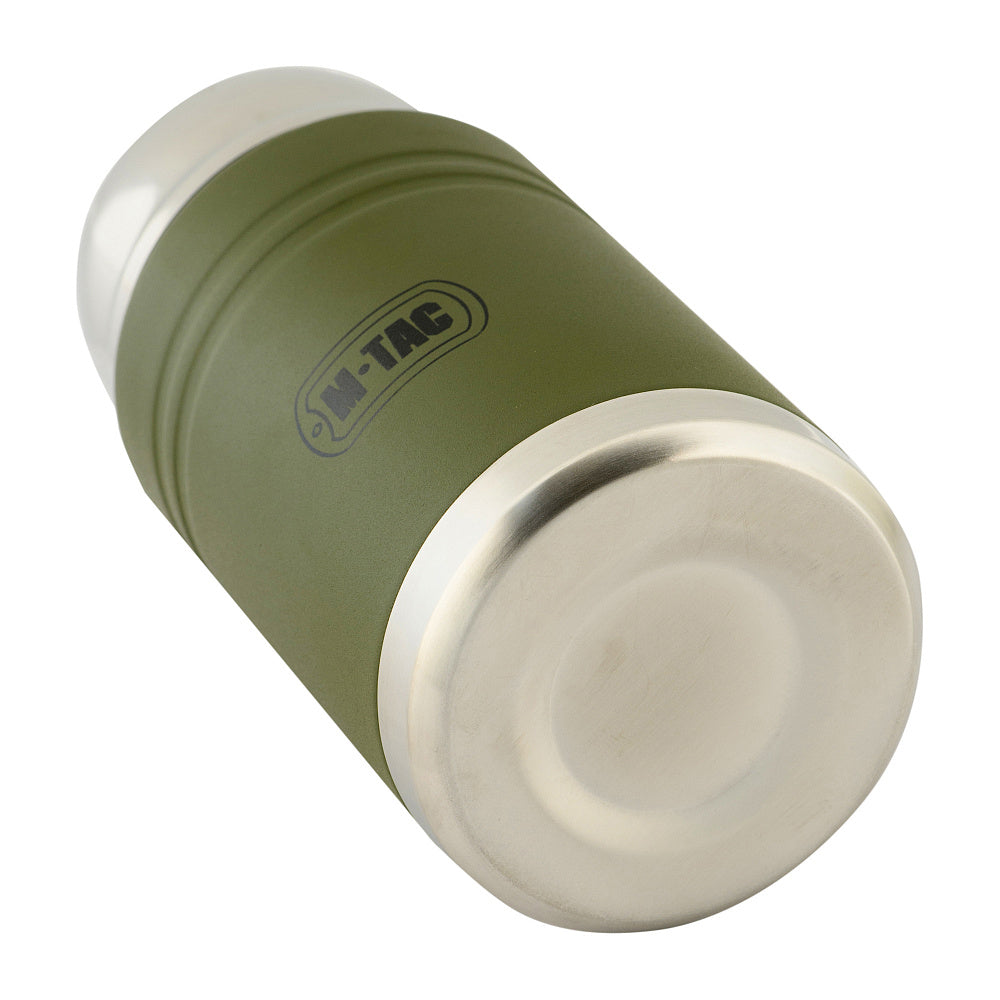 Stainless 750 ml Thermos with folding spoon