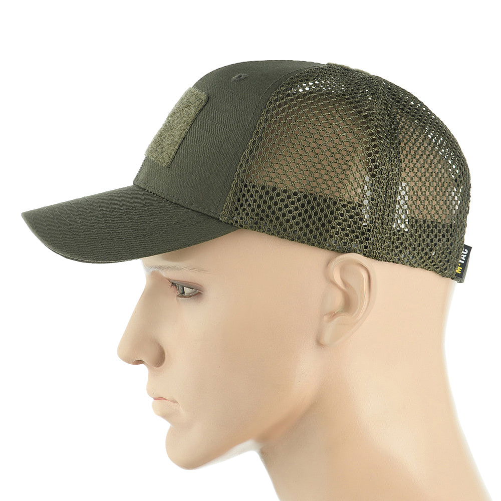 Mesh Flex Ripstop Baseball Cap with velcro