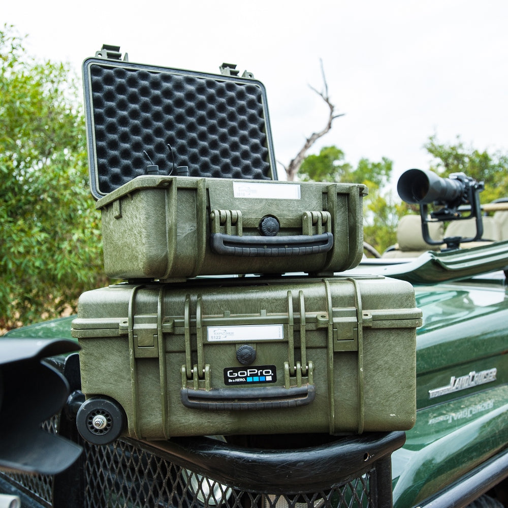 Explorer Cases 3317HL Koffer Groen met Plukschuim