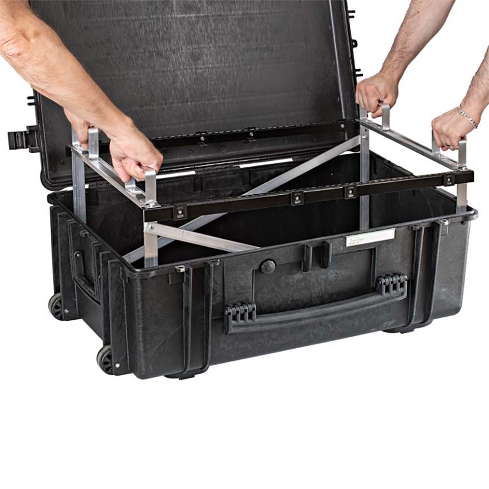 Explorer Cases Waterproof Rack Frame Trolley Koffer 7630-B15U
