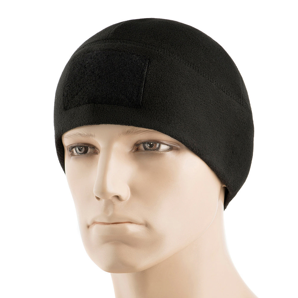 Fleece Tactical Watch Cap Beanie With Patch Panel (270g/m2)