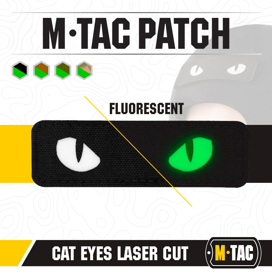Patch Cat Eyes Laser Cut