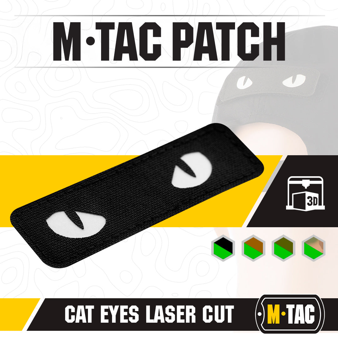 Patch Cat Eyes Laser Cut
