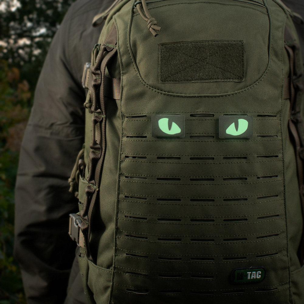 Patch Tiger Eyes Laser Cut (couple)