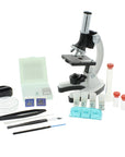 Byomic Beginners Microscoopset 100, 400 en 900x in Koffer