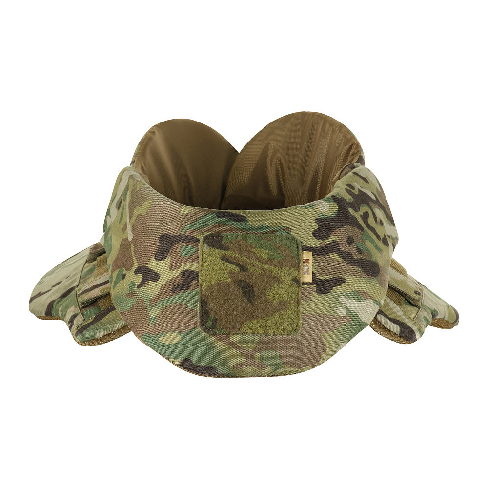 Gorget for ballistic panel inserts for Cuirass QRS