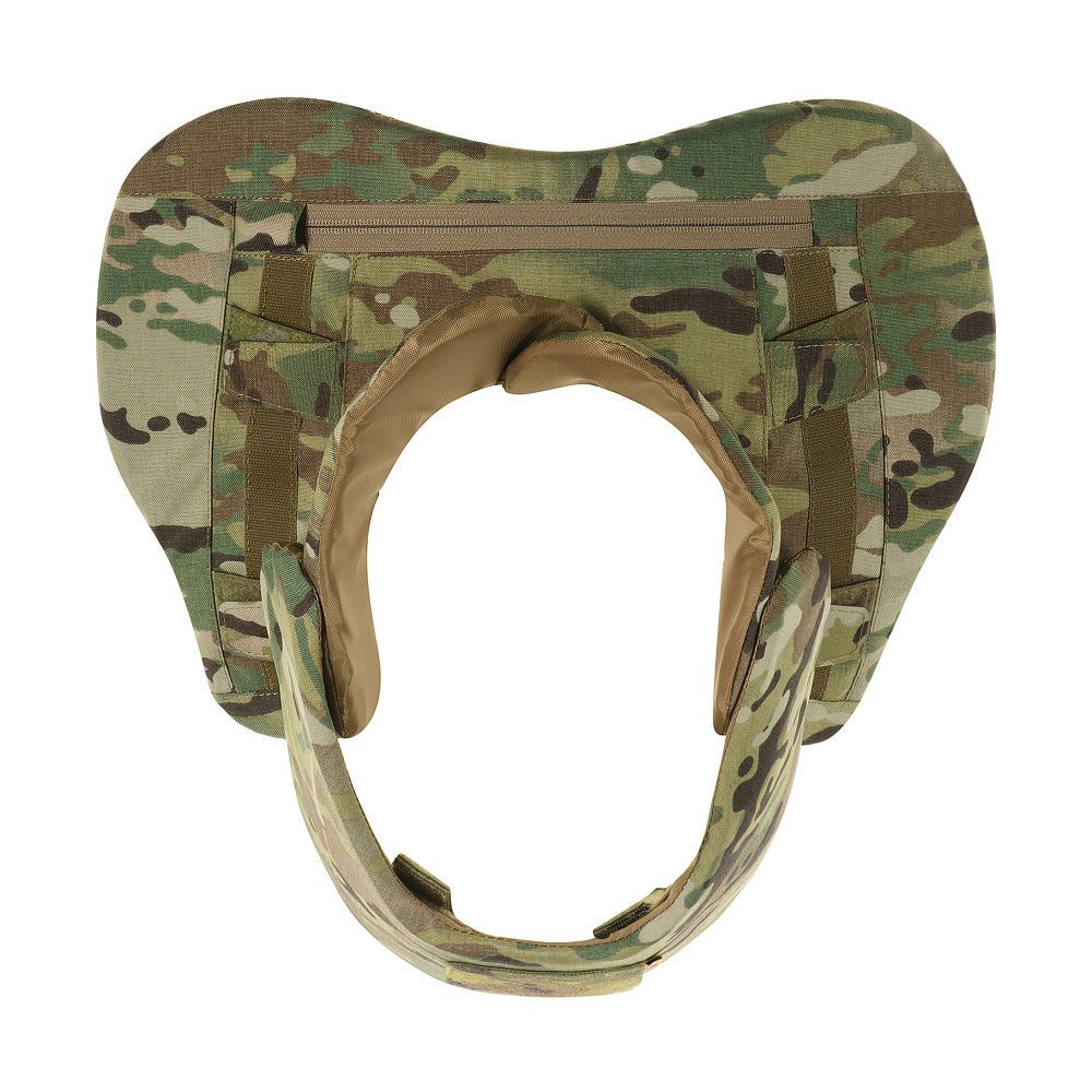 Gorget for ballistic panel inserts for Cuirass QRS