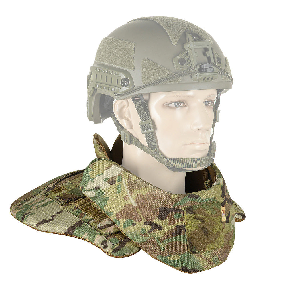 Gorget for ballistic panel inserts for Cuirass QRS