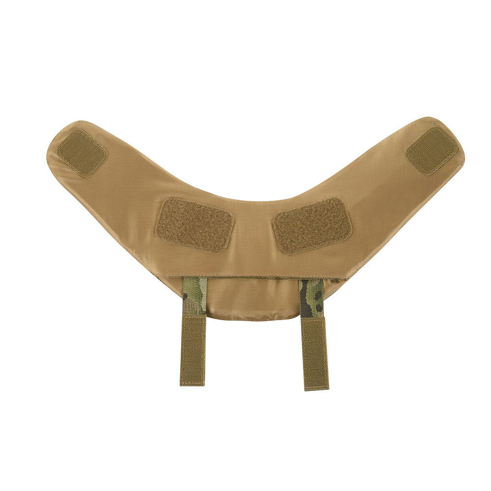 Gorget for ballistic panel inserts for Cuirass QRS