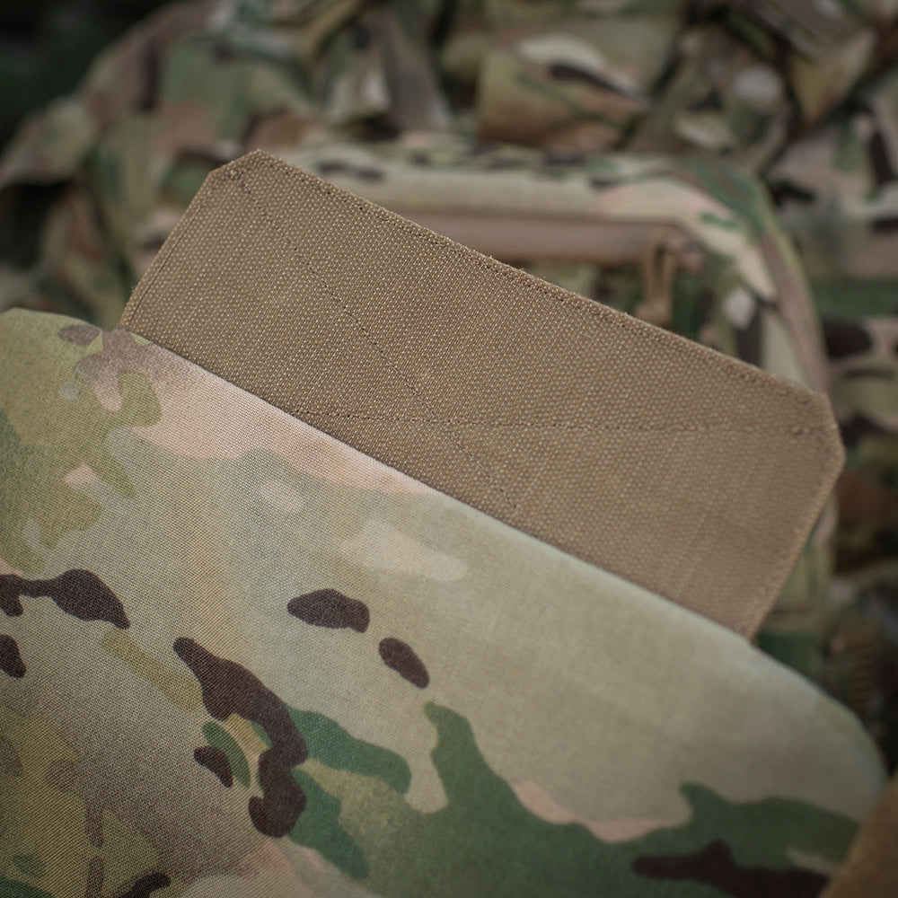 Lower Back Protection for ballistic panel inserts XL for Cuirass QRS
