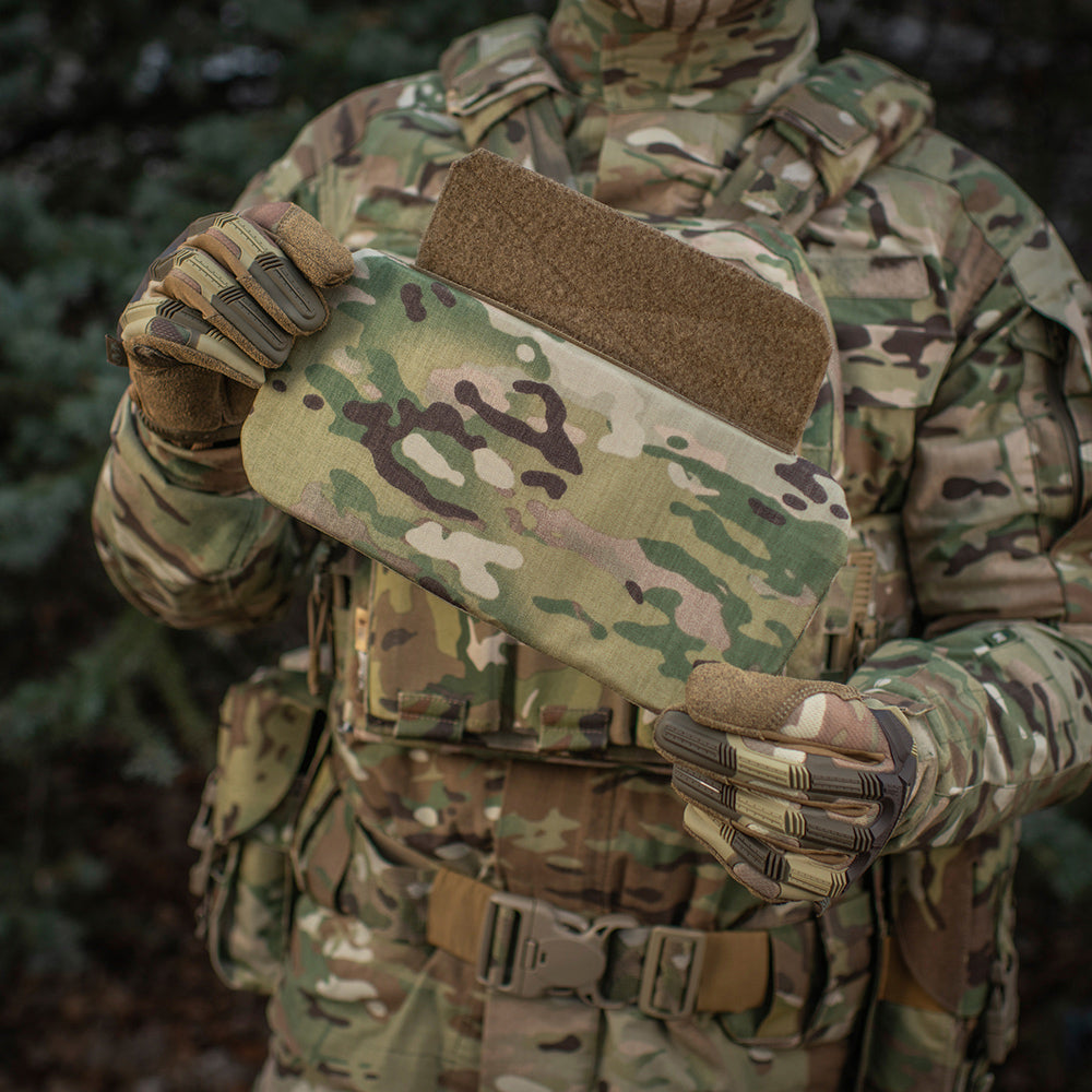 Lower Back Protection for ballistic panel inserts for Cuirass QRS