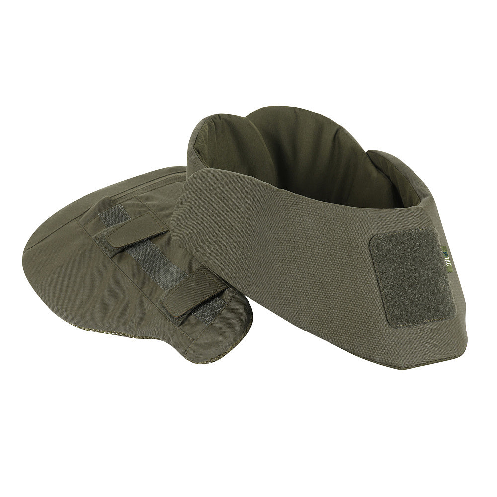 Gorget for ballistic panel inserts for Cuirass QRS