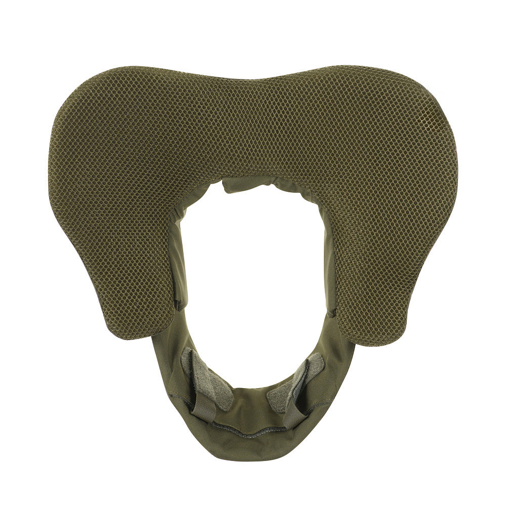 Gorget for ballistic panel inserts for Cuirass QRS