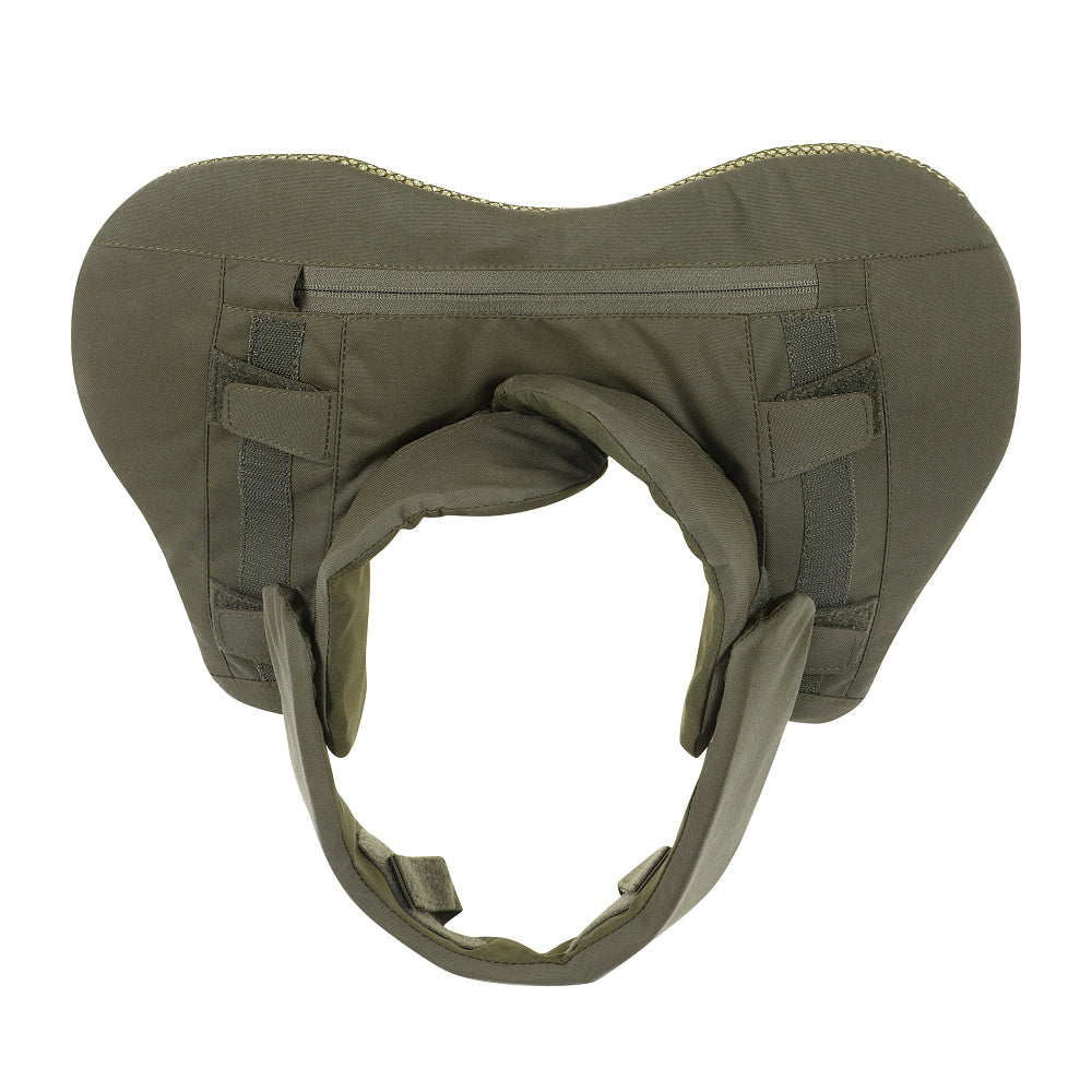 Gorget for ballistic panel inserts for Cuirass QRS