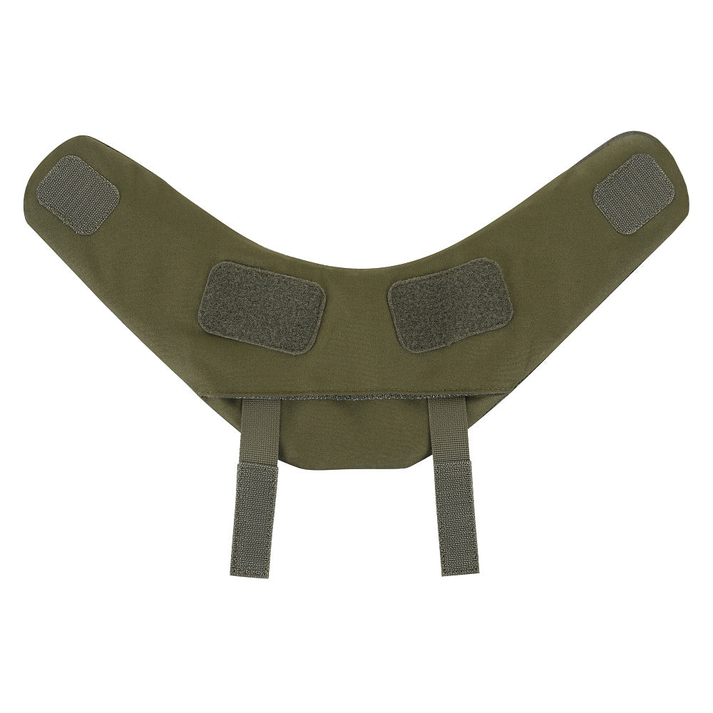 Gorget for ballistic panel inserts for Cuirass QRS