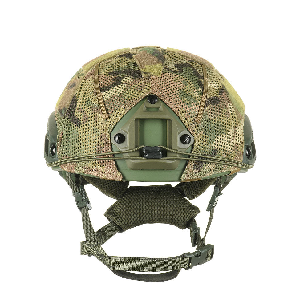 Helmet Cover With Shroud Cutout
