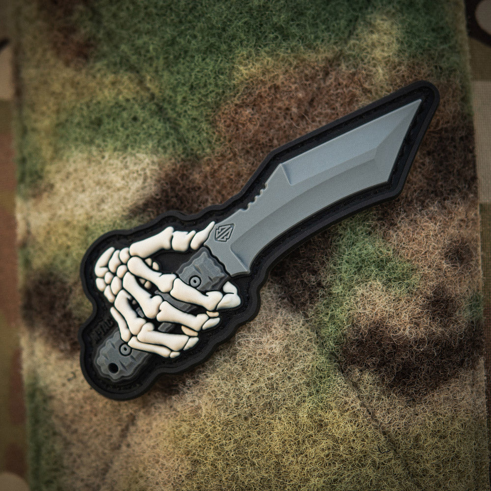 Patch Skeleton Knife PVC
