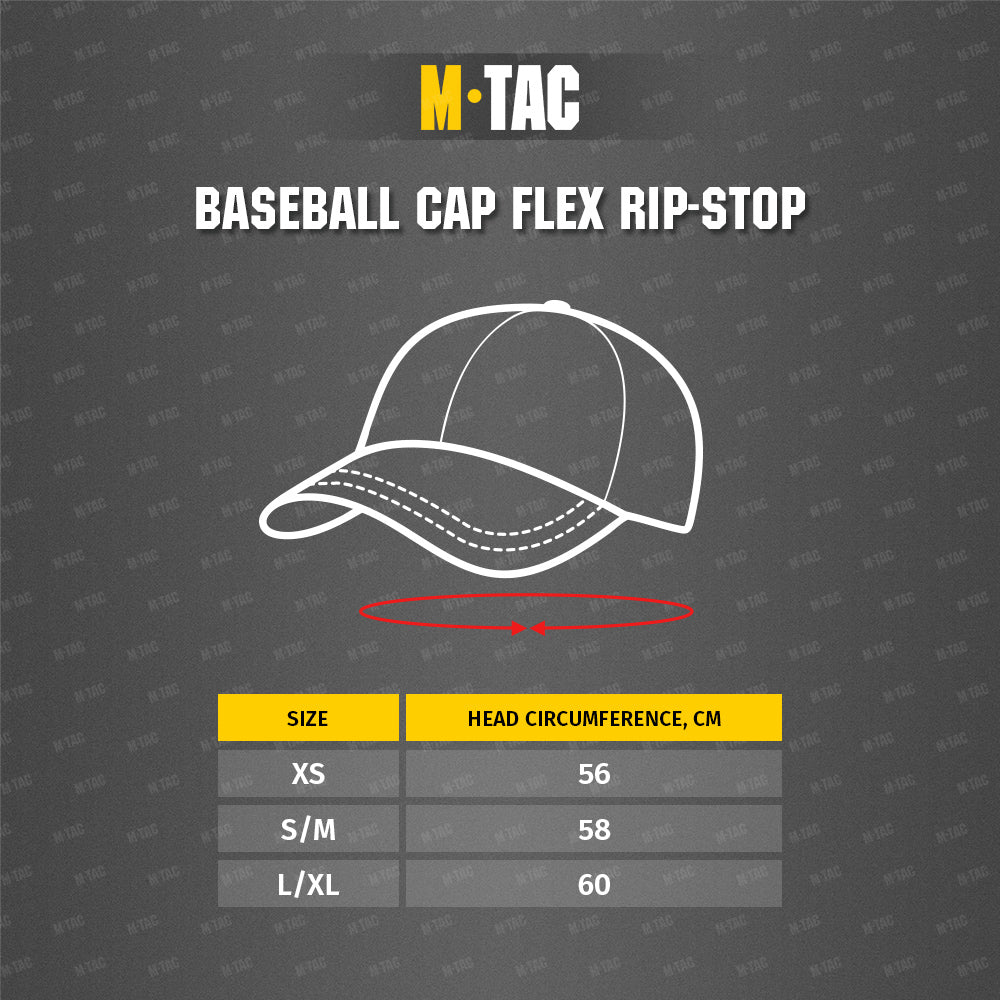 Baseball Cap Flex Rip-Stop
