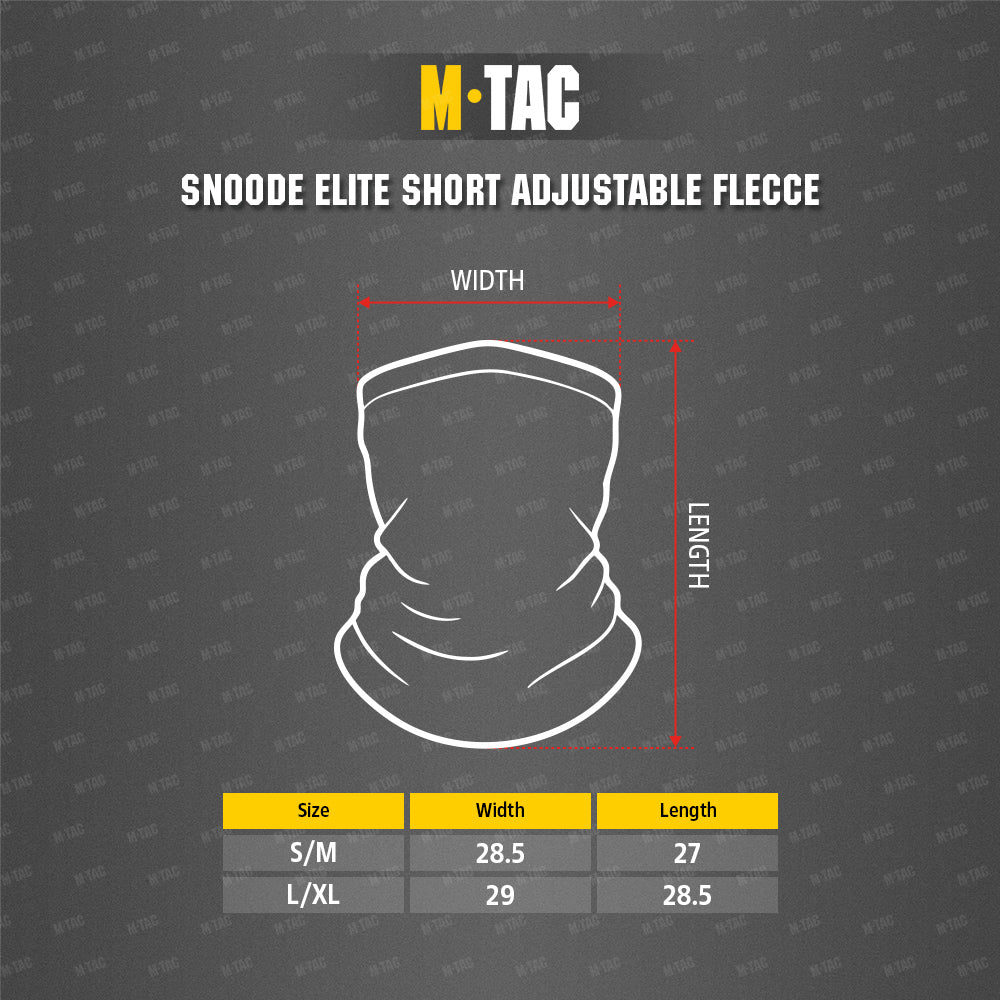 Snoode Elite Short Adjustable Flecce (320/m2)