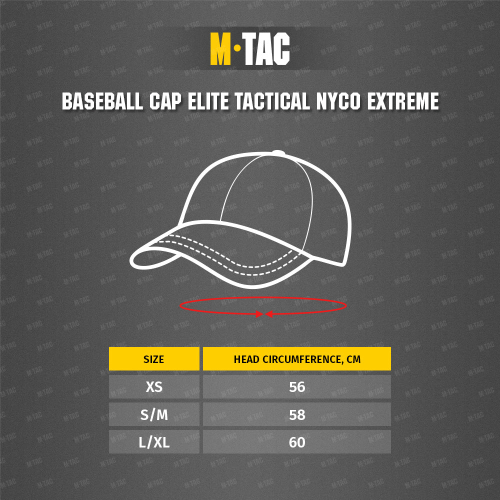 Baseball Cap Elite Tactical NYCO Extreme