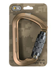 Carabiner 10cm with Bayonet Lock Keylock