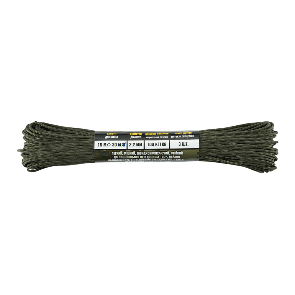 Paracord Minicord Mil-Spec 30m