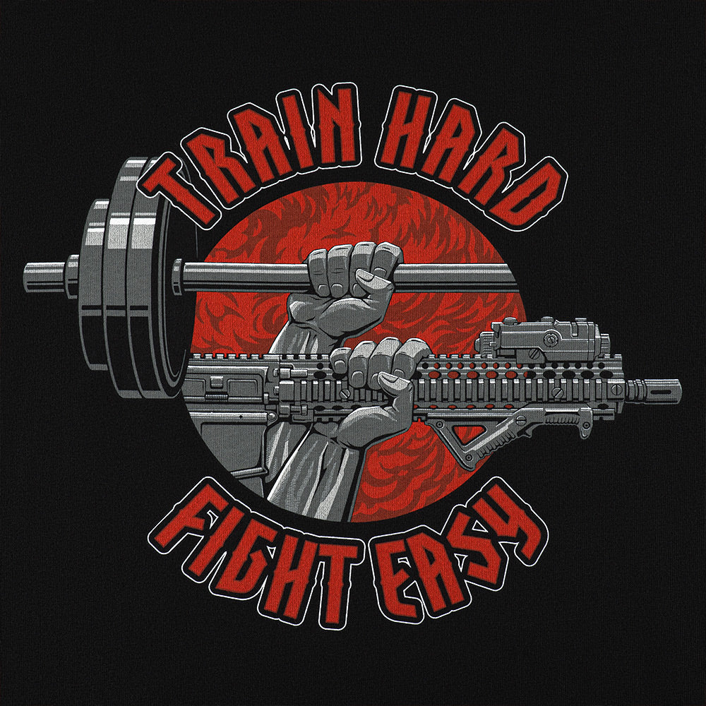 Train Hard Oversized Cotton T-Shirt Hard