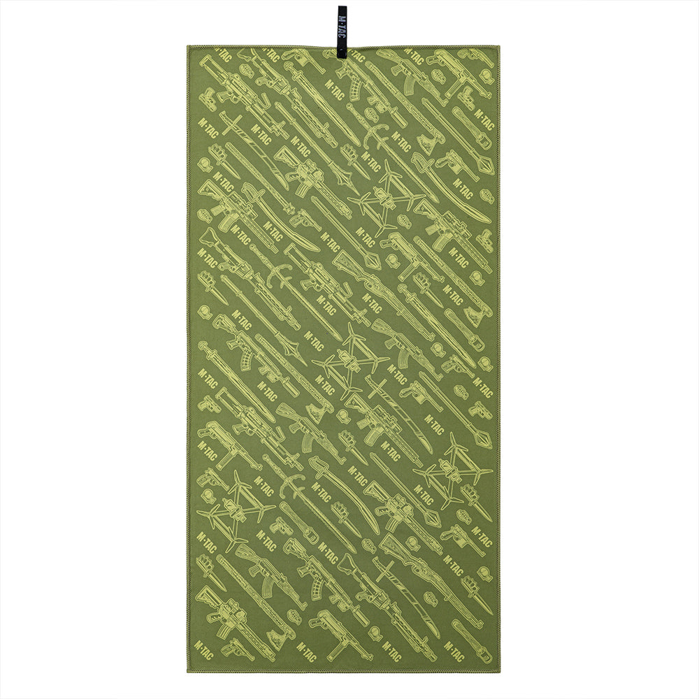 Microfiber Towel Weapon 80x40 Green