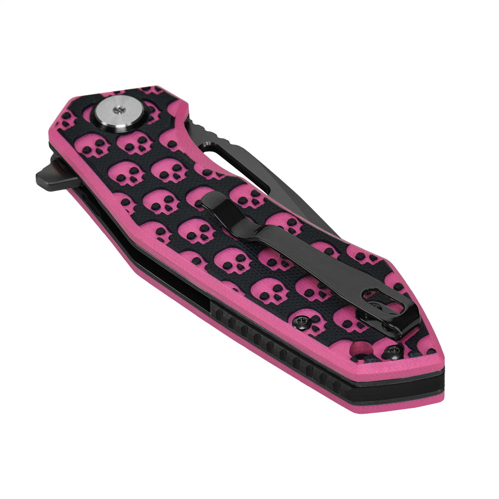 Folding Knife Type 12 Skull