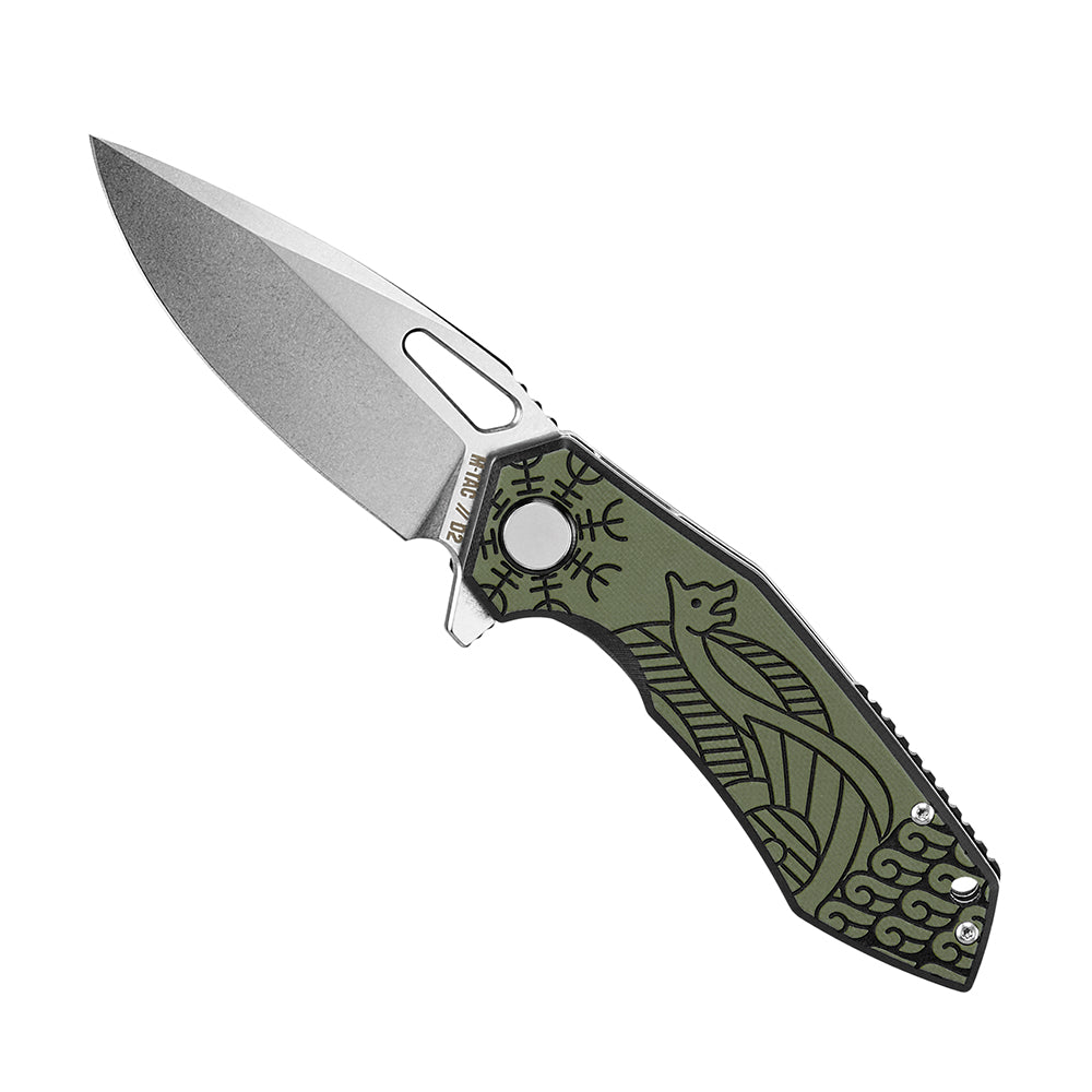 Folding Knife Type 12 Scandinavian Stonewash
