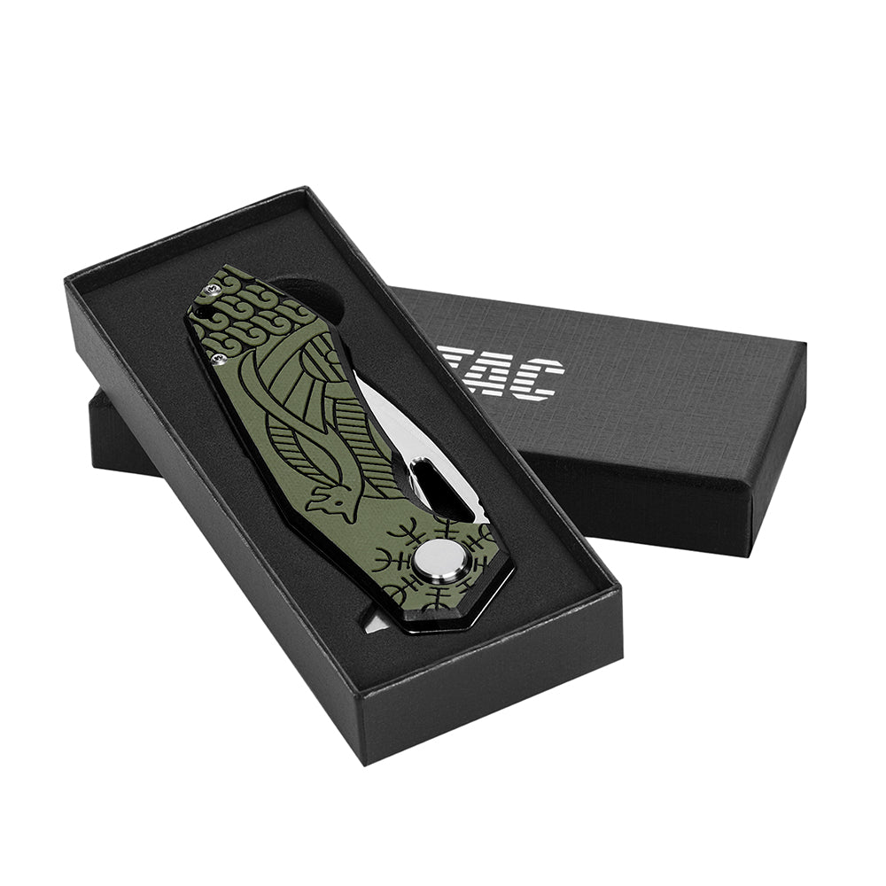 Folding Knife Type 12 Scandinavian Stonewash