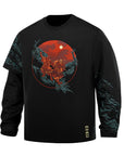 Sweatshirt Two Samurai