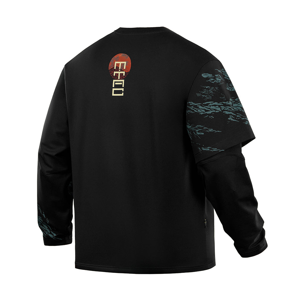 Sweatshirt Two Samurai