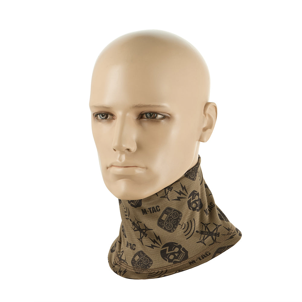 Scarf Tube Microfleece Drone Pattern