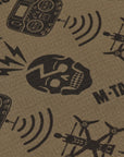 Scarf Tube Microfleece Drone Pattern