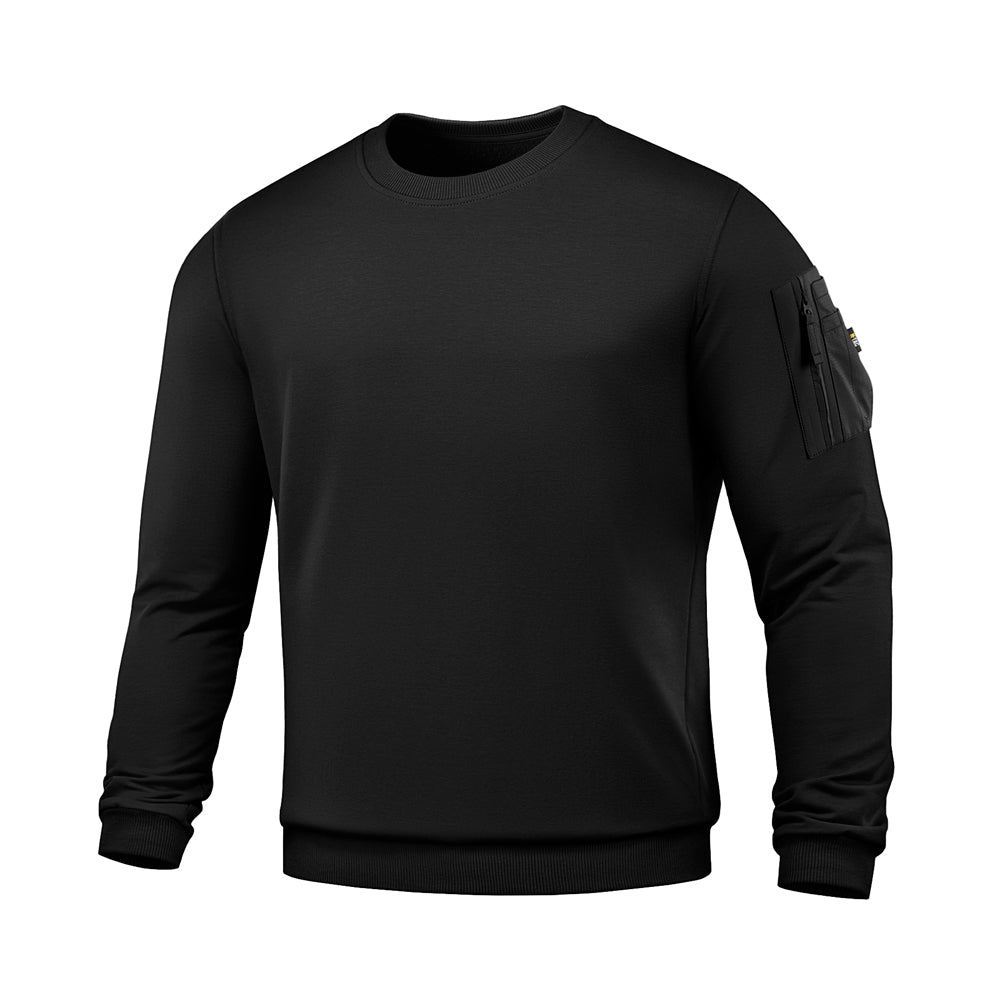 Nylon Pocket Cotton Hard Sweatshirt